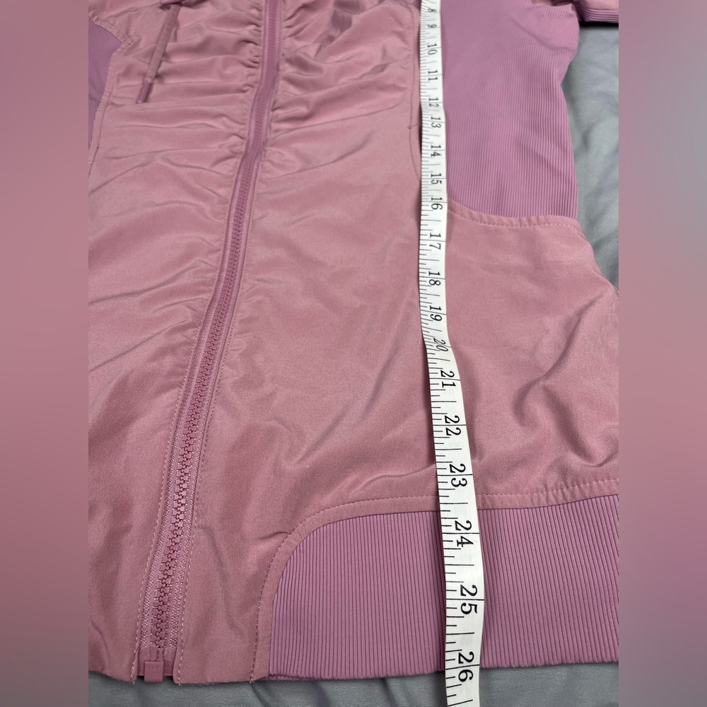 Lululemon Size:10 Women Hoodie Jacket Long Sleeve Pockets Full Zip Athletic - Picture 6 of 15